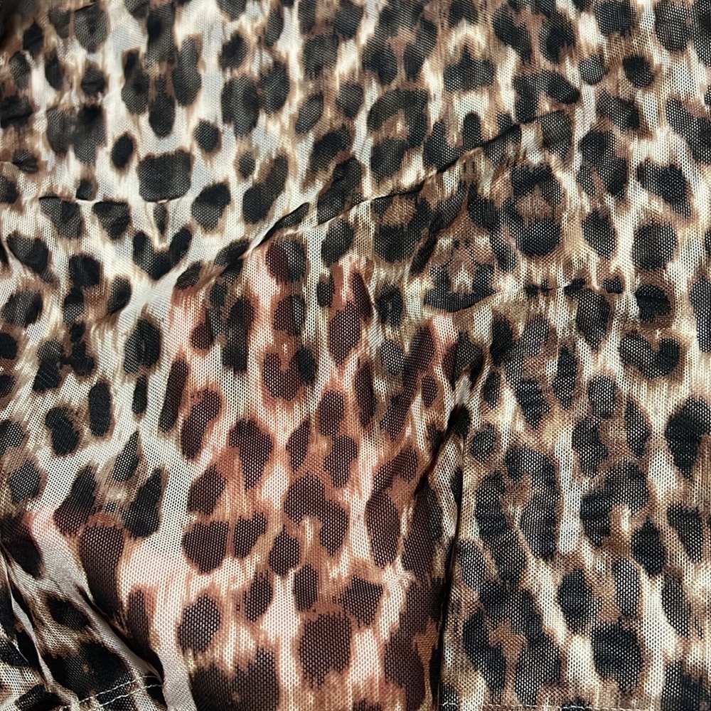 Cotton On Cheetah Print Long Sleeve Shirt - Picture 2 of 3